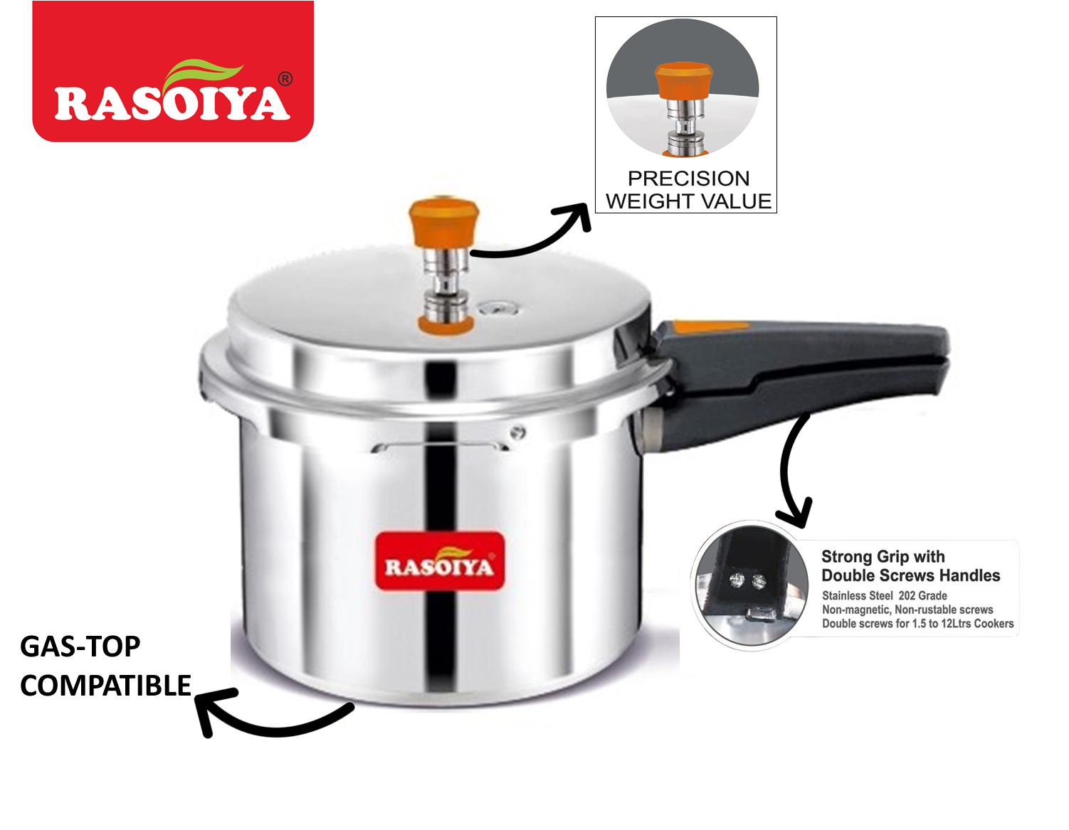 RASOIYA 3L SMART COOKER REGULAR BASE