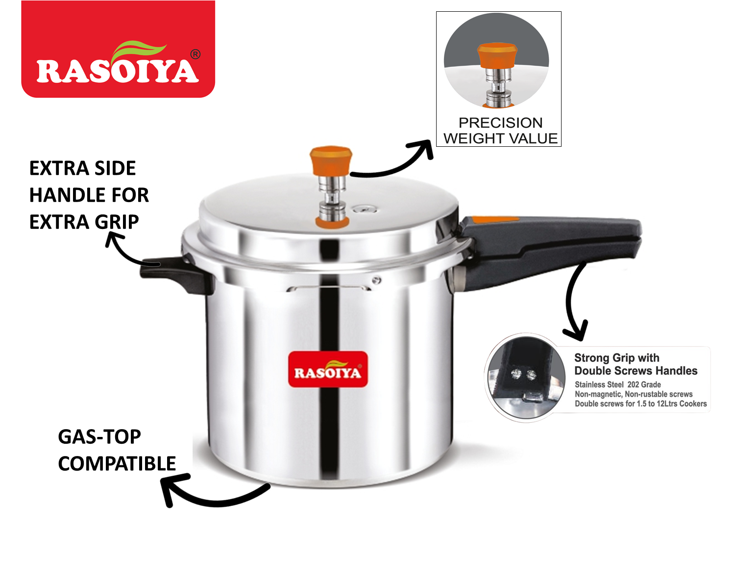 RASOIYA 5L SMART COOKER REGULAR BASE
