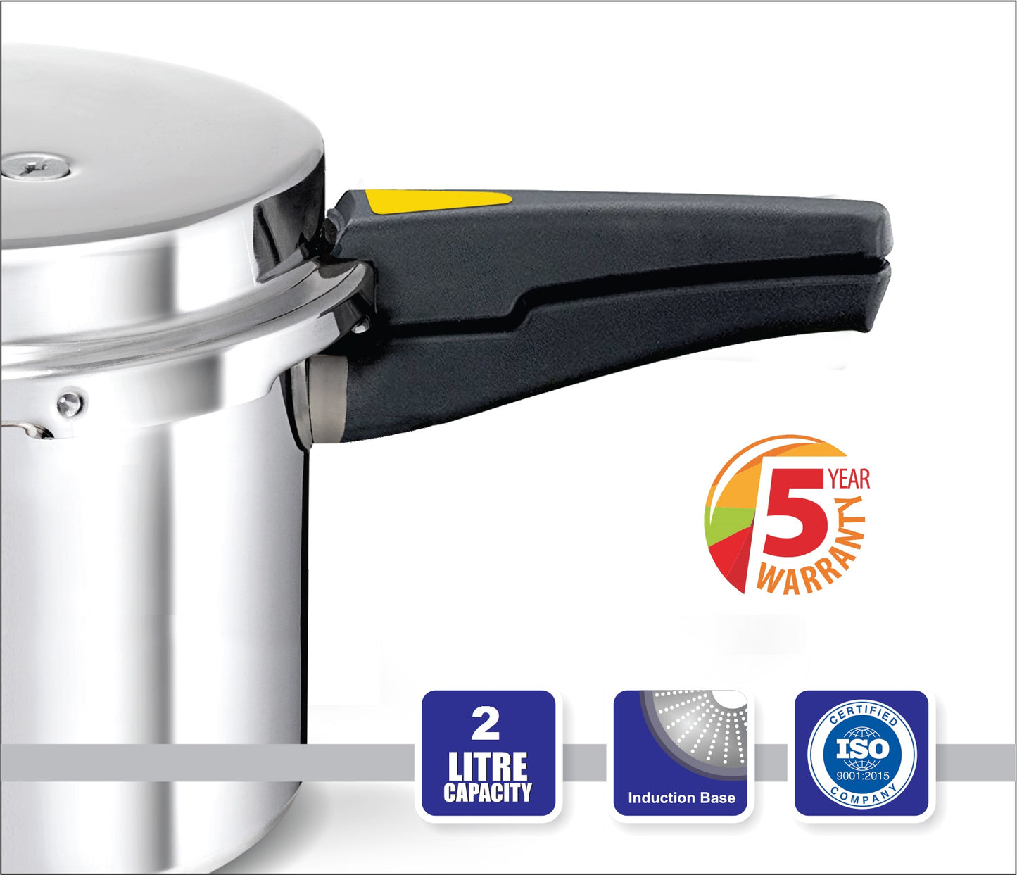 Rasoiya Induction Base 3 PLUS MOUDLE ltr Pressure Cooker