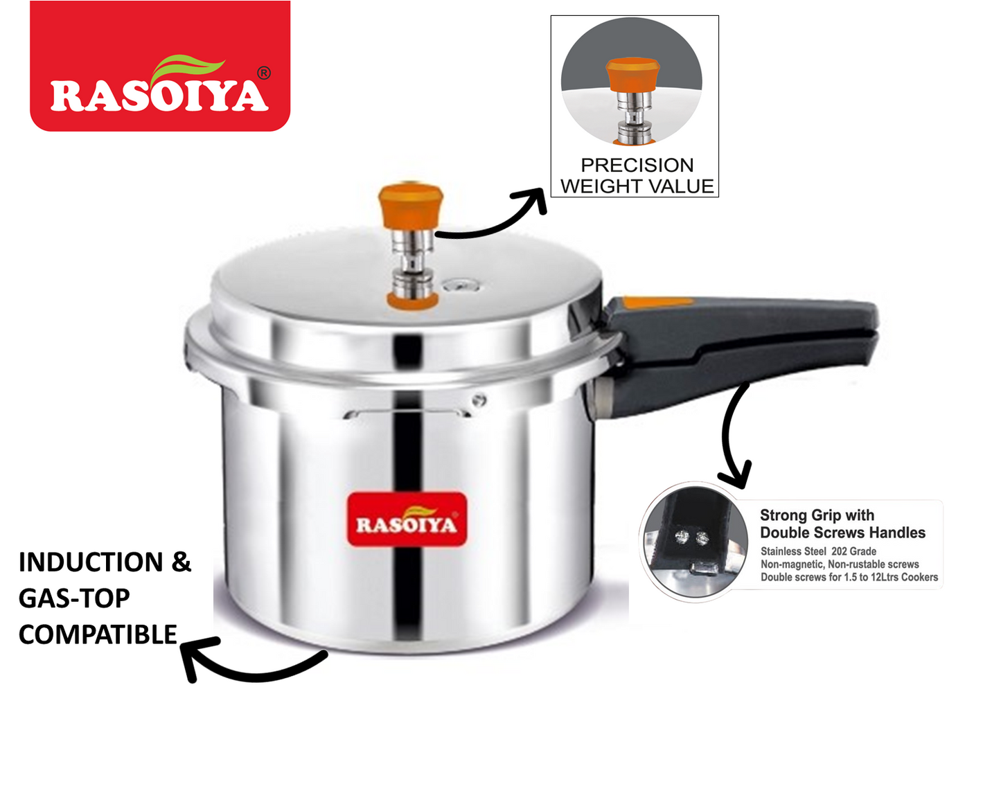 Rasoiya Smart Induction base cooker