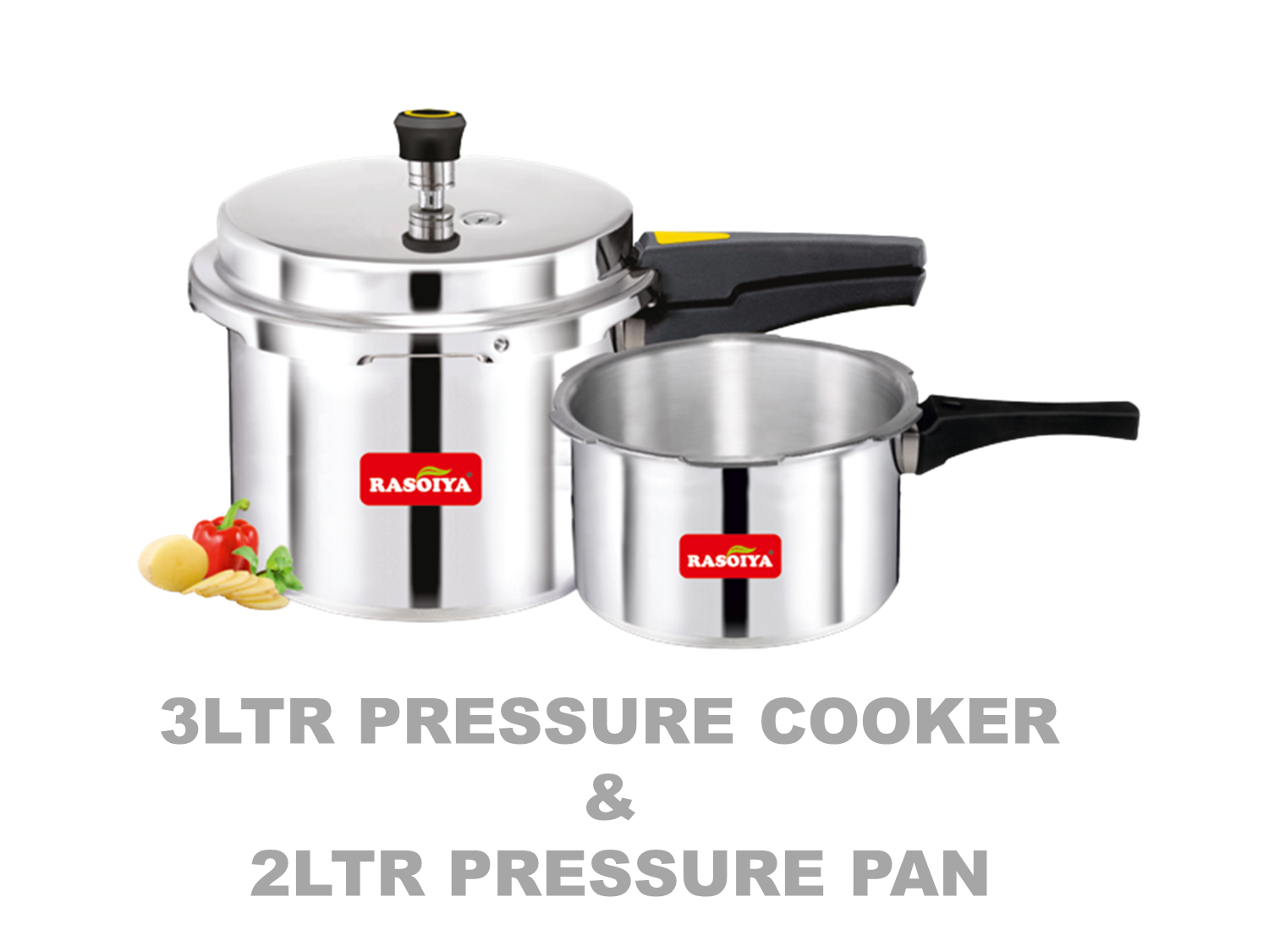 RASOIYA PLUS 3LTR & 2LTR COOKER COMBO PACK