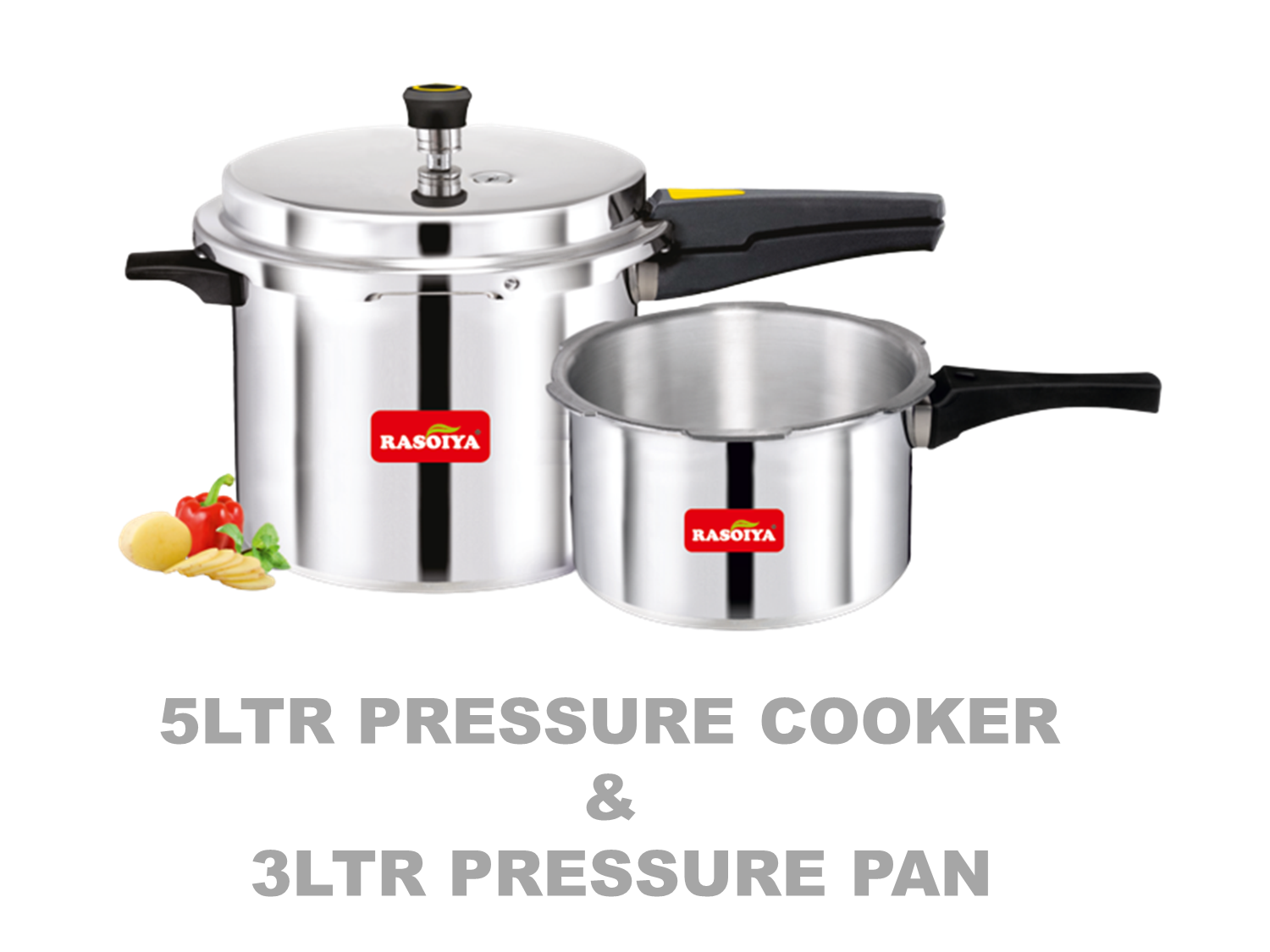 RASOIYA PLUS 5LTR & 3LTR COOKER COMBO PACK