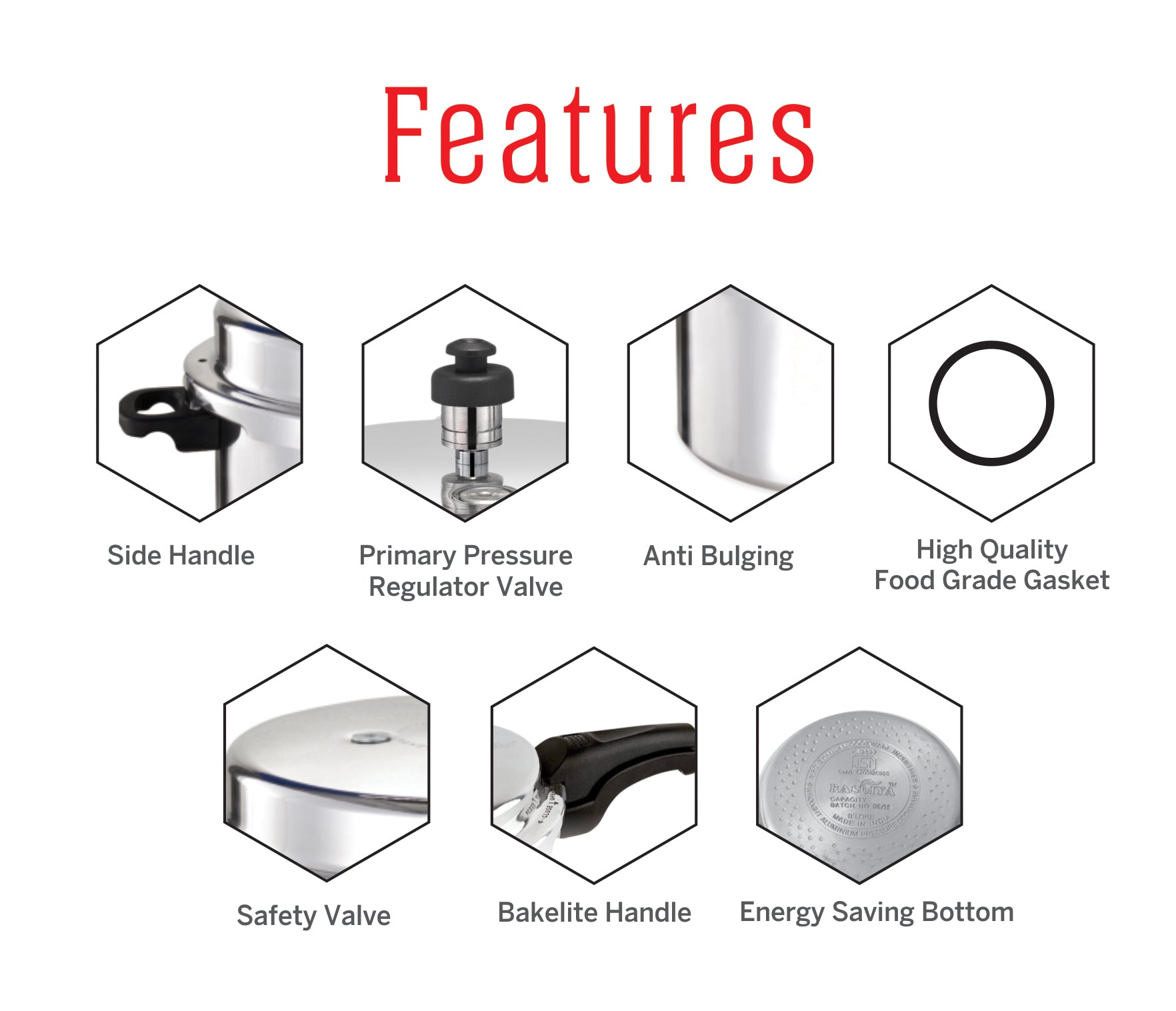 RASOIYA PLUS 3LTR & 2LTR COOKER COMBO PACK