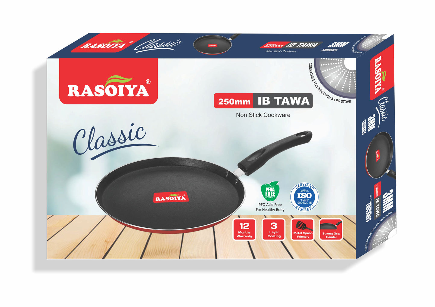 Classic Non-Stick Induction Base Tawa