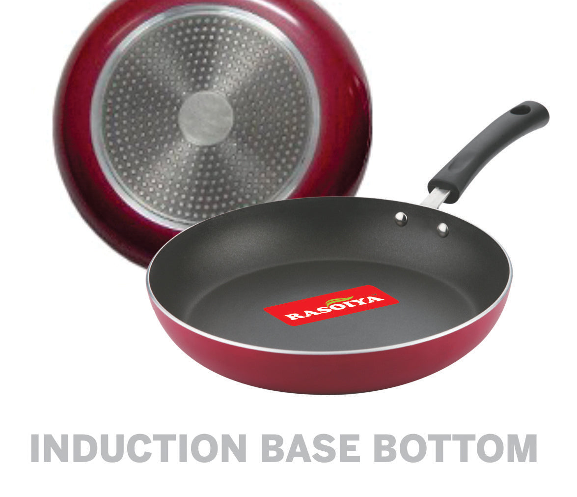 Rasoiya Induction Base Non-Stick Fry Pan