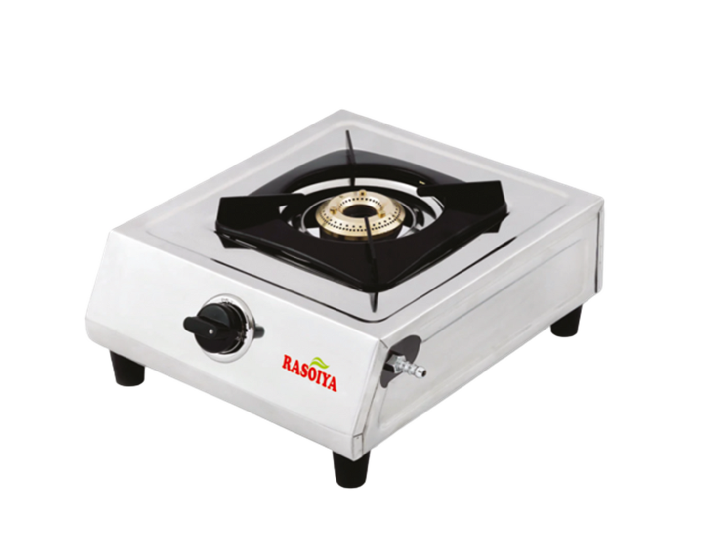 Rasoiya Smart Single Burner Stainless Steel Manual Gas Stove