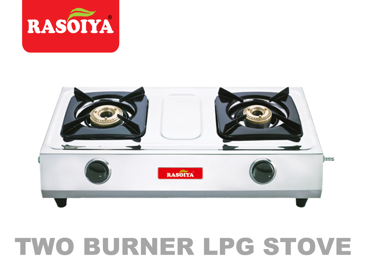 Rasoiya Smart 2 Burner Stainless Steel Manual Gas Stove