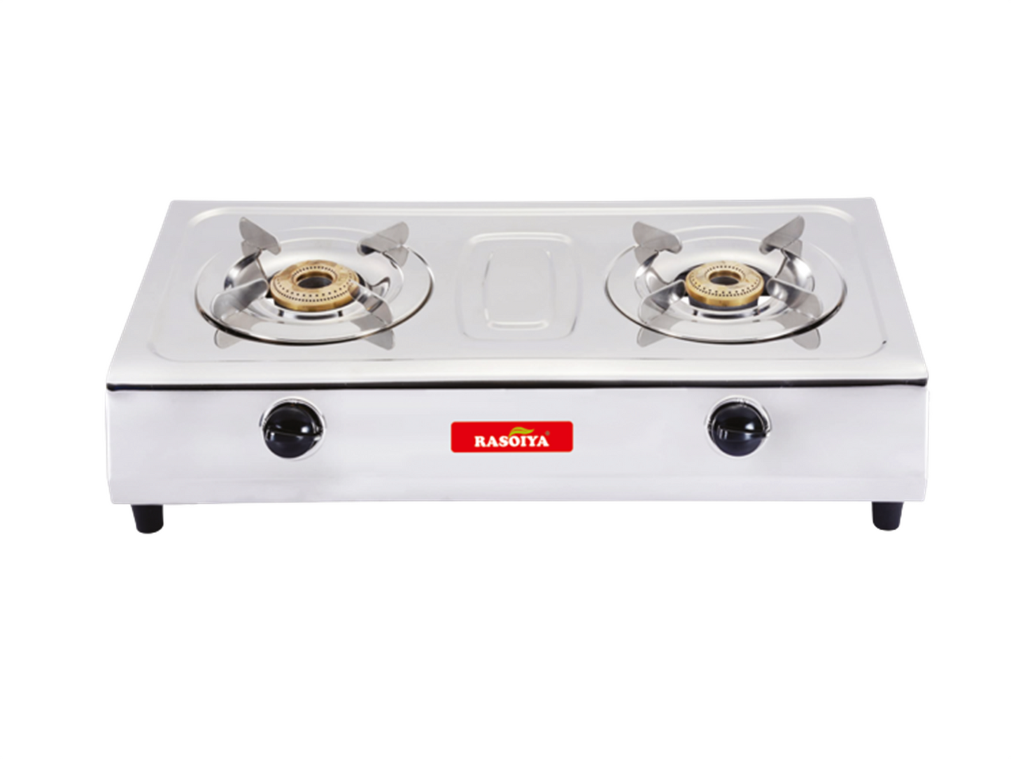 Rasoiya Smart 2 Burner Plus Stainless Steel Manual Gas Stove