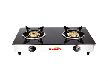 RASOIYA 2 BURNER MINI GLASS TOP STOVE